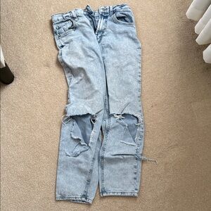 Wild Fable Light Blue Distressed Jeans